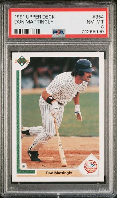 1991 Upper Deck Don Mattingly #354 card image
