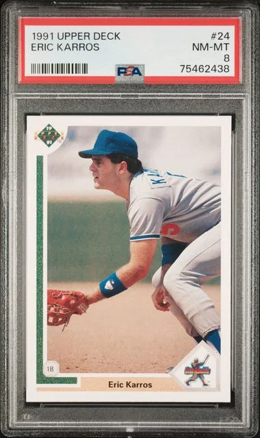 1991 Upper Deck Eric Karros #24 card image