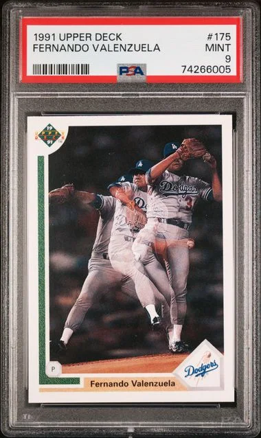 1991 Upper Deck Fernando Valenzuela #175 card image