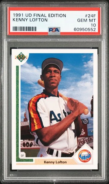 1991 Upper Deck Final Edition Kenny Lofton #24F card image