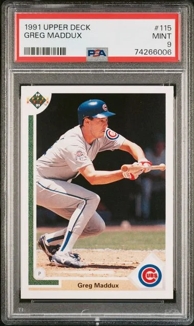 1991 Upper Deck Greg Maddux #115 card image