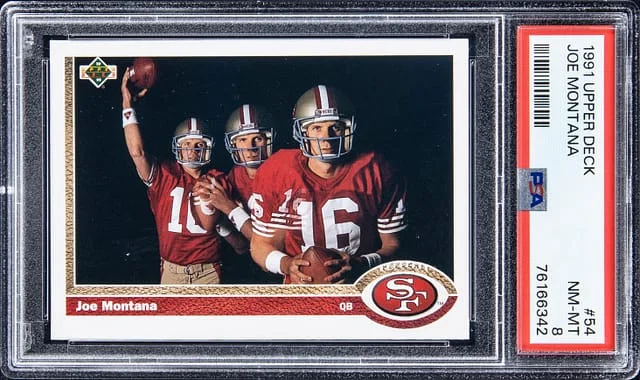 1991 Upper Deck Joe Montana #54 card image