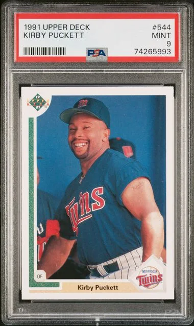 1991 Upper Deck Kirby Puckett #544 card image