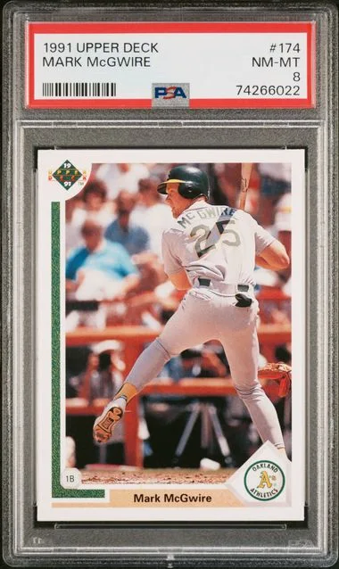 1991 Upper Deck Mark Mcgwire #174 card image