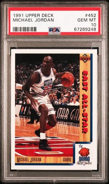 1991 Upper Deck Michael Jordan #452 card image