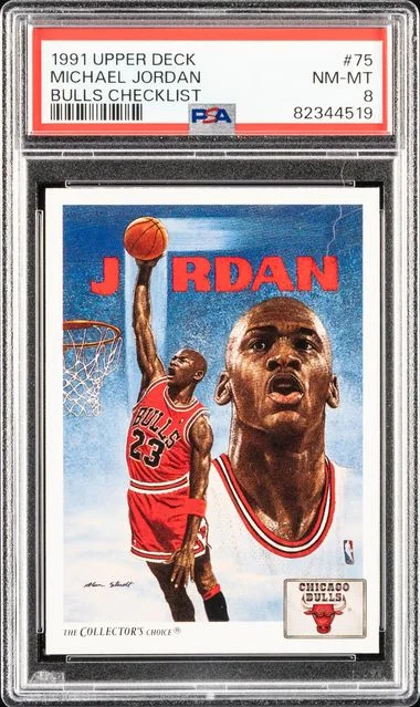 1991 Upper Deck Michael Jordan #75 card image