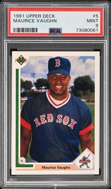1991 Upper Deck Mo Vaughn #5 card image