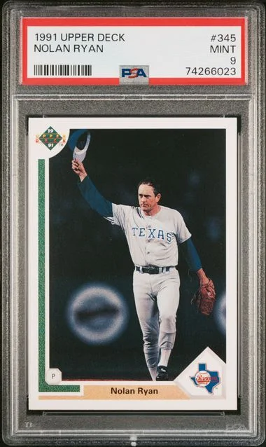 1991 Upper Deck Nolan Ryan #345 card image