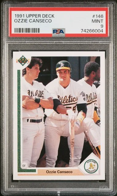 1991 Upper Deck Ozzie Canseco #146 card image