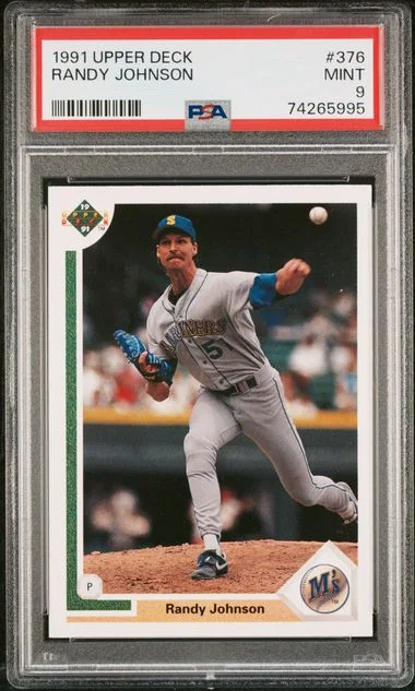 1991 Upper Deck Randy Johnson #376 card image