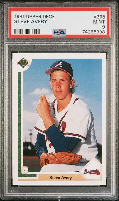 1991 Upper Deck Steve Avery #365 card image