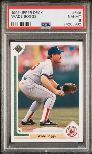 1991 Upper Deck Wade Boggs #546 card image