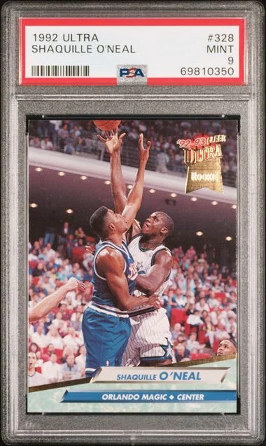 1992-92 Fleer Ultra Shaquille O'Neal #328 card image