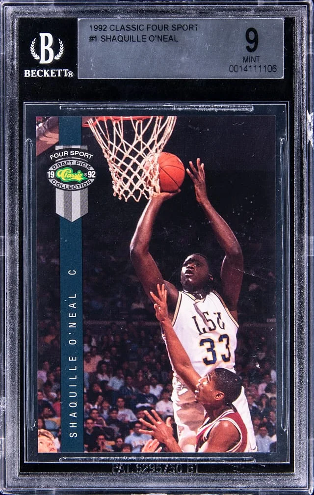 1992-93 Classic Four Sport Shaquille O'Neal #1 card image