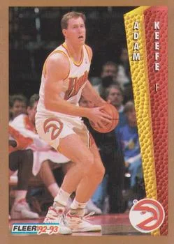 1992-93 Fleer Adam Keefe #302 card image