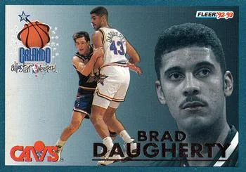 1992-93 Fleer Brad Daugherty [All-Stars] All-Stars #3 card image