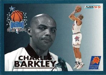 1992-93 Fleer Charles Barkley [All-Stars] All-Stars #2 card image