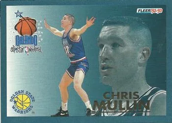 1992-93 Fleer Chris Mullin [All-Stars] All-Stars #18 card image