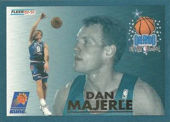 1992-93 Fleer Dan Majerle [All-Stars] All-Stars #16 card image