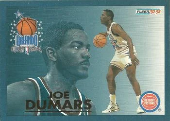 1992-93 Fleer Joe Dumars [All-Stars] All-Stars #4 card image