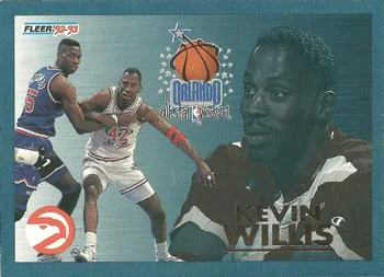 1992-93 Fleer Kevin Willis [All-Stars] All-Stars #12 card image
