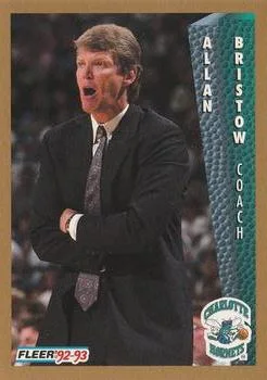 1992-93 Fleer Allan Bristow CO #21 card image