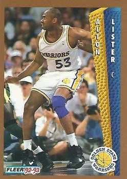 1992-93 Fleer Alton Lister #342 card image