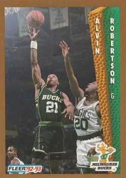 1992-93 Fleer Alvin Robertson #130 card image