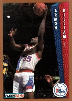 1992-93 Fleer Armon Gilliam #169 card image