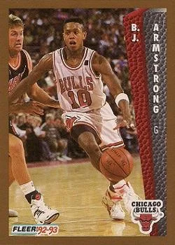 1992-93 Fleer B.J. Armstrong #28 card image