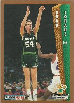 1992-93 Fleer Brad Lohaus #374 card image