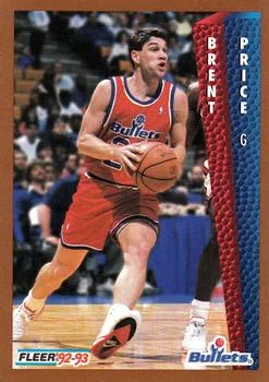 1992-93 Fleer Brent Price #442 card image