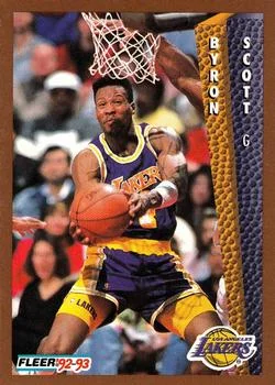 1992-93 Fleer Byron Scott #111 card image