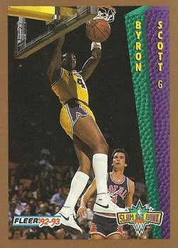 1992-93 Fleer Byron Scott SD #284 card image