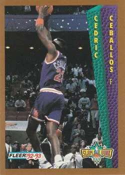 1992-93 Fleer Cedric Ceballos SD #275 card image