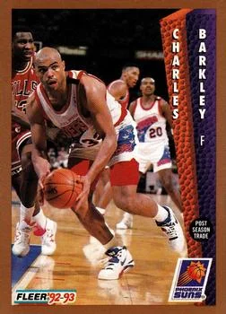 1992-93 Fleer Charles Barkley #178 card image