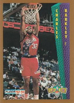 1992-93 Fleer Charles Barkley SD #265 card image