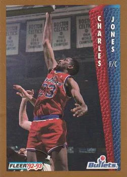 1992-93 Fleer Charles Jones #439 card image