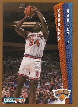 1992-93 Fleer Charles Oakley #154 card image