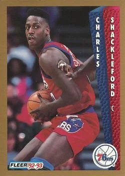 1992-93 Fleer Charles Shackleford #176 card image
