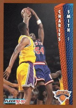 1992-93 Fleer Charles Smith #397 card image