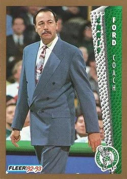 1992-93 Fleer Chris Ford Head Coach #13 card image