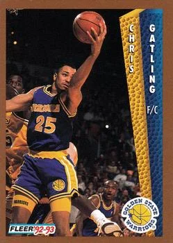 1992-93 Fleer Chris Gatling #338 card image
