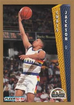 1992-93 Fleer Chris Jackson #57 card image