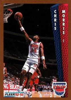 1992-93 Fleer Chris Morris #146 card image