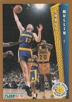 1992-93 Fleer Chris Mullin #77 card image
