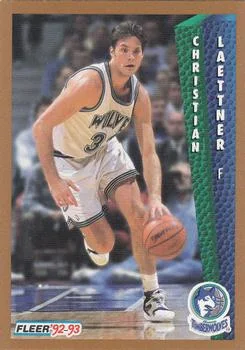 1992-93 Fleer Christian Laettner #379 card image