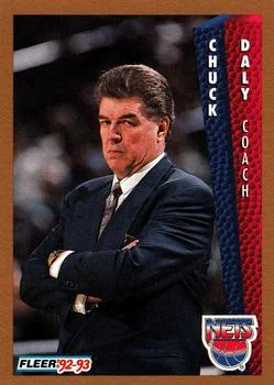 1992-93 Fleer Chuck Daly CO #144 card image