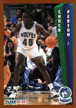 1992-93 Fleer Chuck Person #381 card image