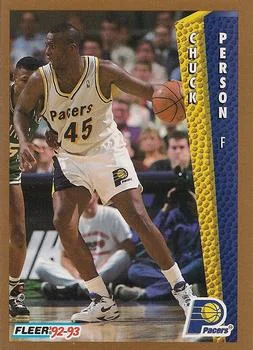1992-93 Fleer Chuck Person #92 card image